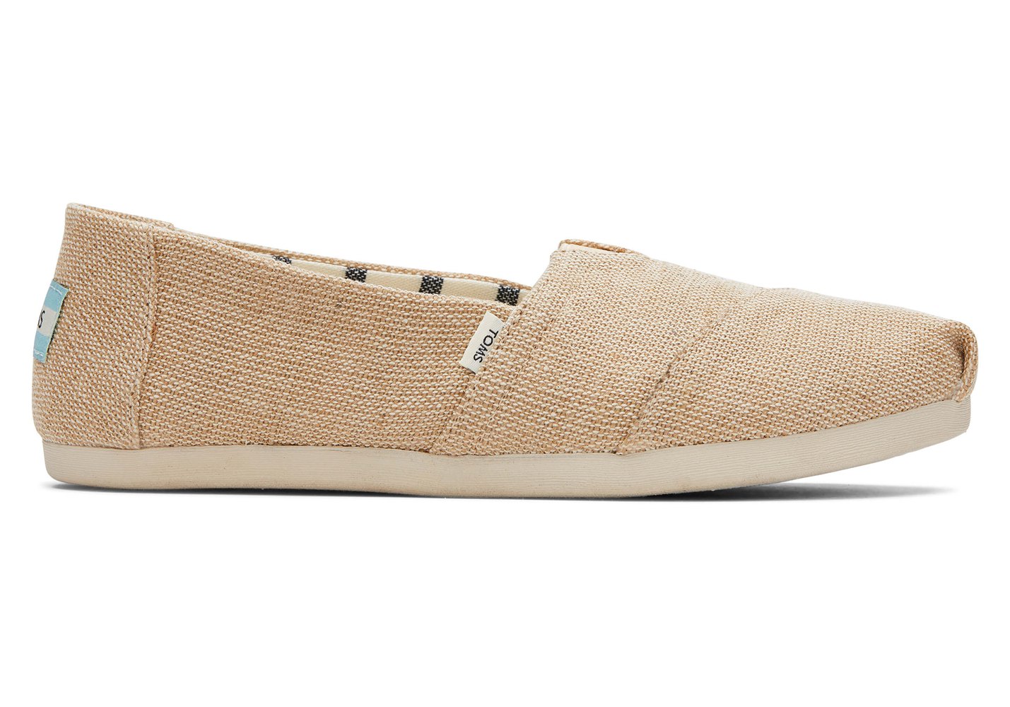 Toms Espadryle Damskie Beżowe - Alpargata Heritage Płócienne - 84BDICVTM